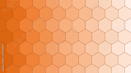 Abstract background in the form of rhombuses orange-peach.
