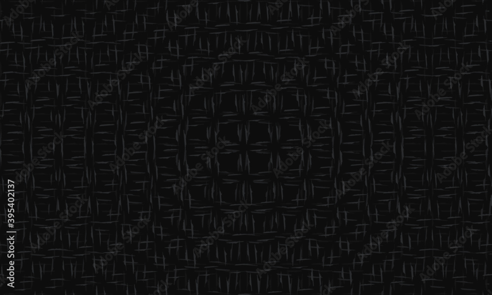 concentric lattice background in gray tones.