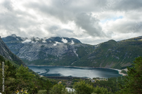 Hike to Trolltunga  Odda  S  rfjord Norwegen  Scandinavia  14km hike