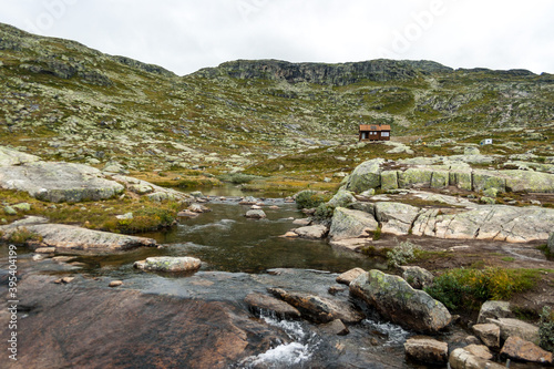 Hike to Trolltunga, Odda, Sørfjord Norwegen, Scandinavia, 14km hike photo