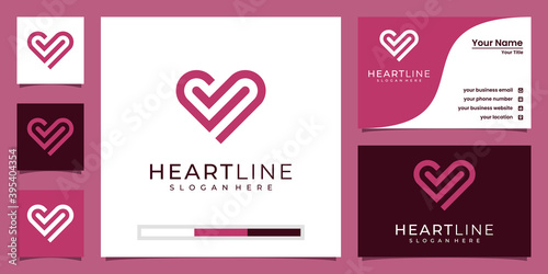 Wallpaper Mural Heart symbol icon template elements. health care logotype concept. dating logo icon. Torontodigital.ca