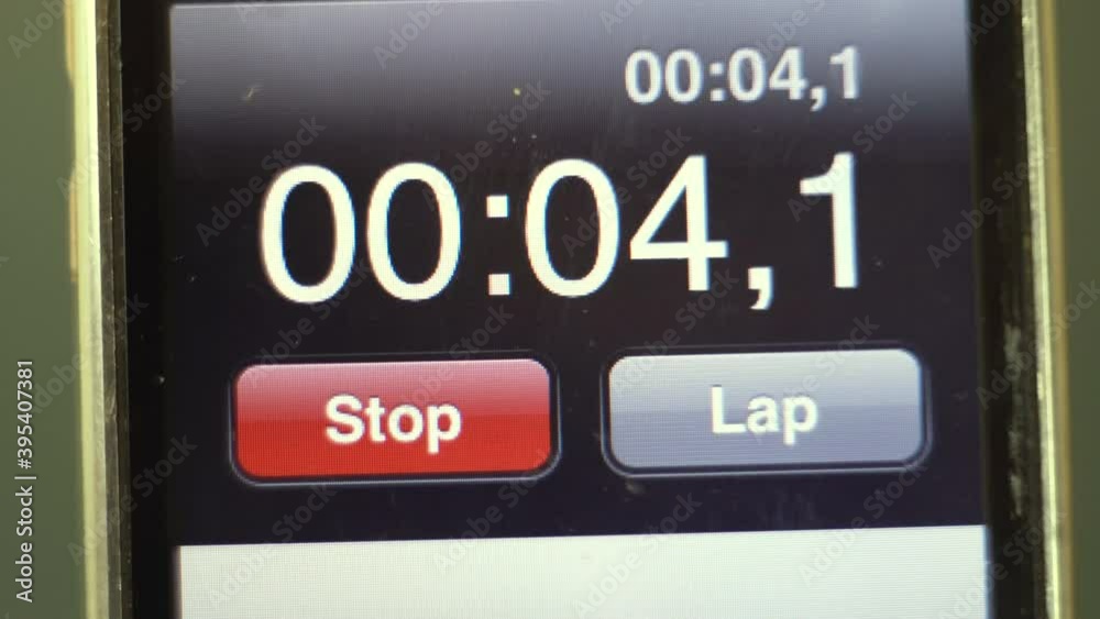 Timer. 15 seconds of time. Smartphone blue screen. Macro. Digital technologies. Business and sports. Old phone interface Timer. 15 seconds of time. Smartphone blue screen. Macro. Digital technologies. Business and sports. Old phone interface