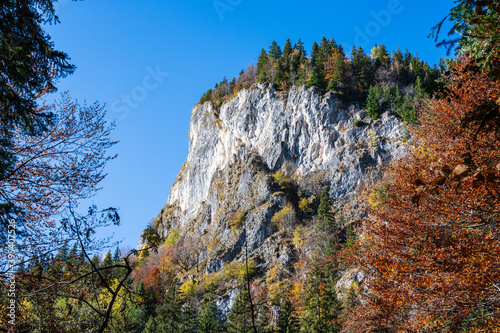 Obraz na płótnie The face in Romanian Carpathian mountains w salonie