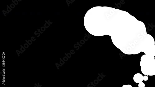 White Liquid Motion elements and Transitions. Abstract liquid transition effect for your projects. A dynamic figures, a quick transition swirl waves. 2D FX smoke or splash elements. Alpha channel, 4K.