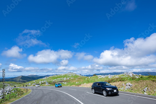 四国カルストの風景