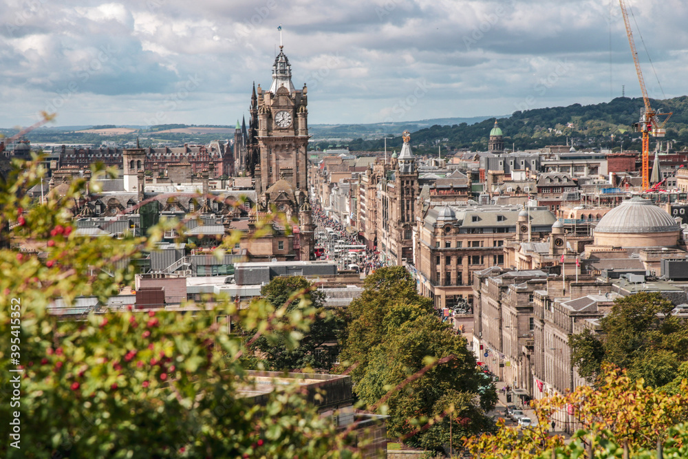 Naklejka premium notre dame de city