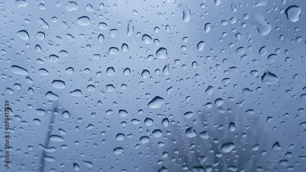 Rain sound of view the window in the car Zoom in out Rain sound of view the window in the car Zoom in out