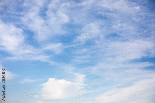 Fototapeta Naklejka Na Ścianę i Meble -  The vast blue sky and clouds sky