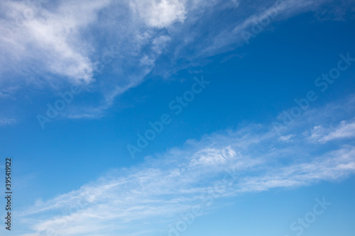 The vast blue sky and clouds sky © Semachkovsky 