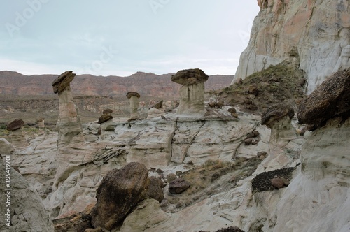 Wahweap Hoodoos rock formations