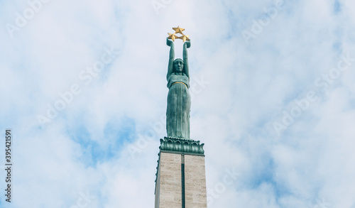 Freedom Monument in Riga - one of the main attractions of the city