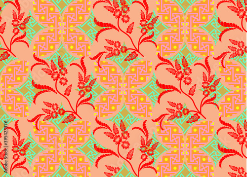 Batik Indonesian: is a technique of wax-resist dyeing applied to whole cloth, or cloth made using this technique originated from Indonesia.