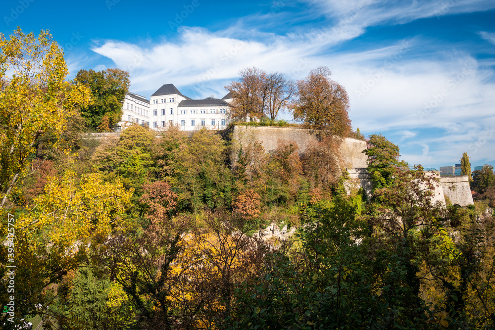 The city is famous for its greenery and numerous parks. Photographed during the fall.