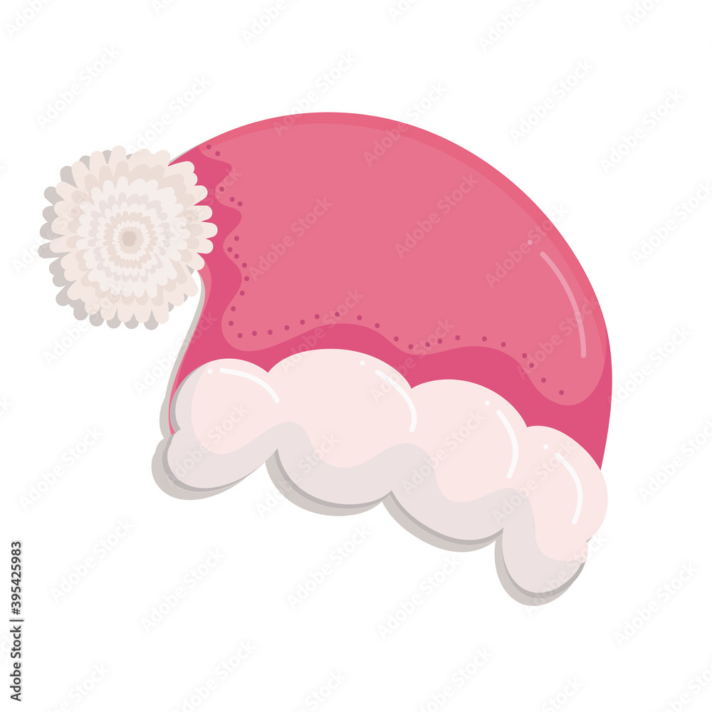 merry christmas, santa hat decoration icon design merry christmas, santa hat decoration icon design