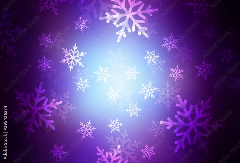 Dark Pink, Blue vector template in carnival style. Dark Pink, Blue vector template in carnival style.