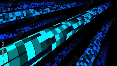 Cables Pipes With Data Information Superhighway Cable Fibres