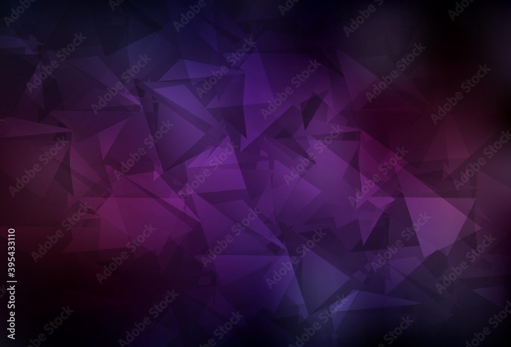 Dark Pink, Yellow vector polygonal background. Dark Pink, Yellow vector polygonal background.