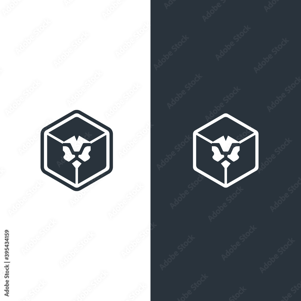Logo Royal de León geométrico Logo Royal de León geométrico