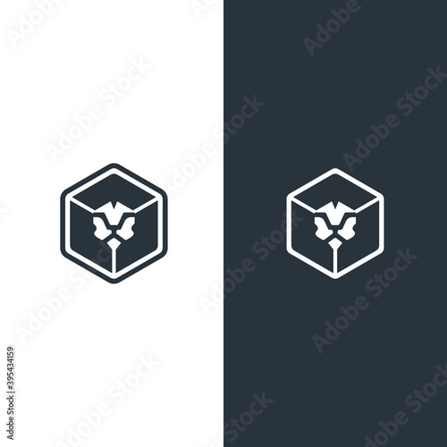 Logo Royal de León geométrico