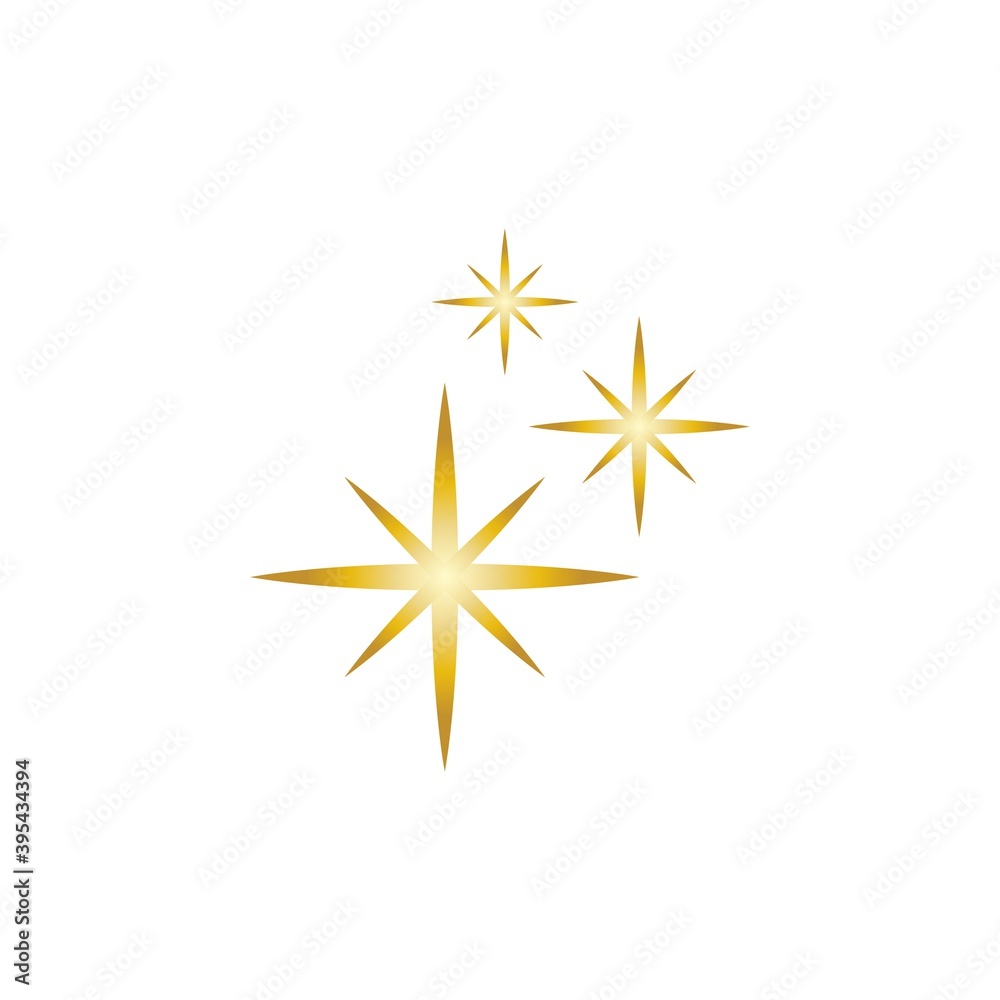 Star sparkle gold Star sparkle gold