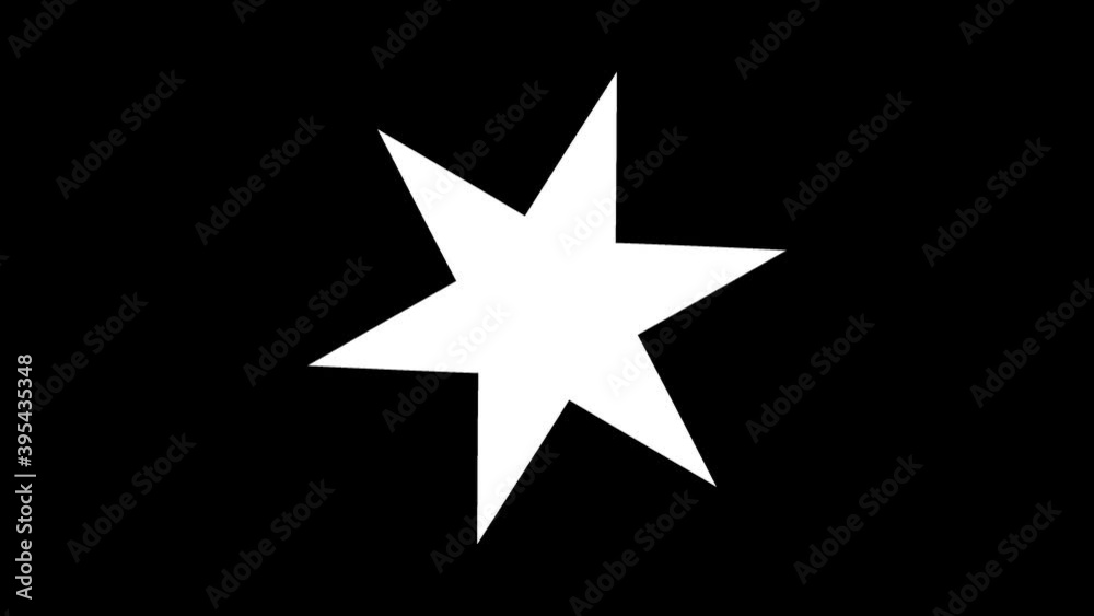 Six Pointed Star Spinning Mask Six Pointed Star Spinning Mask