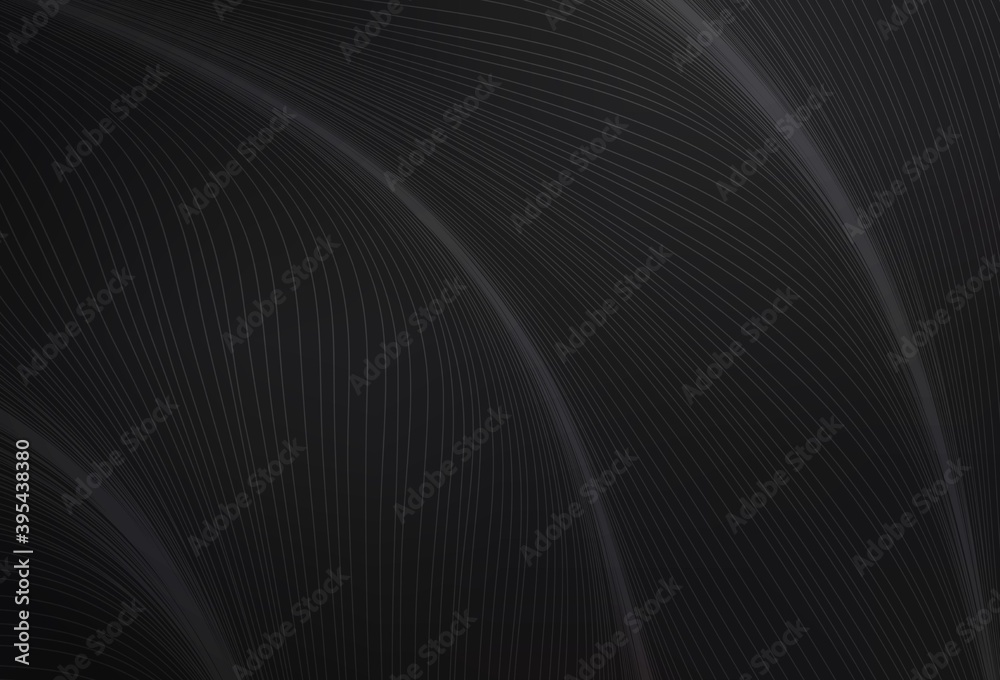 Dark Gray vector pattern with wry lines. Dark Gray vector pattern with wry lines.