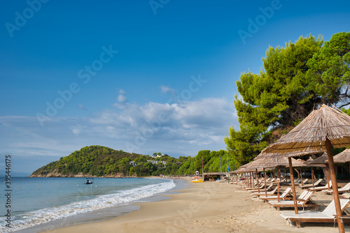 Koukounaries beach  Skiathos island  Greece .famous exotic beach all over the world