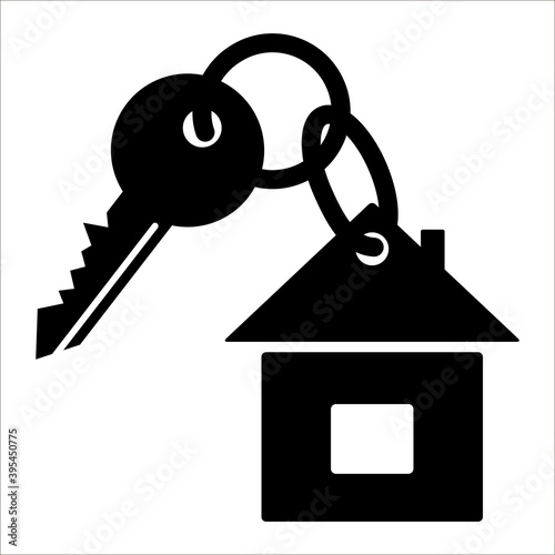 House key icon from property, real estate icons, mortgage icons.