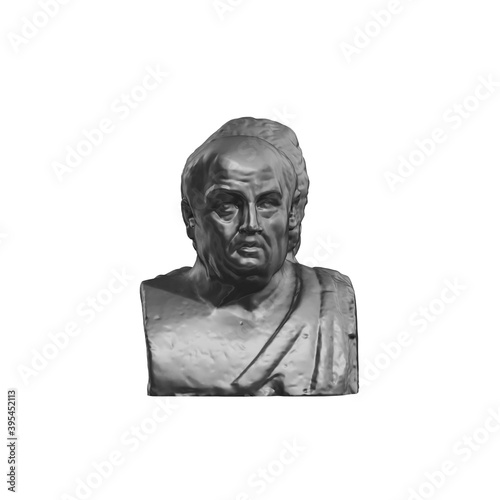 A collection of sculptures made in neon style on a black background for your design ideas. 3D rendering of objects that can be stylized. Combine the shape by adjusting the color and achieve new effect