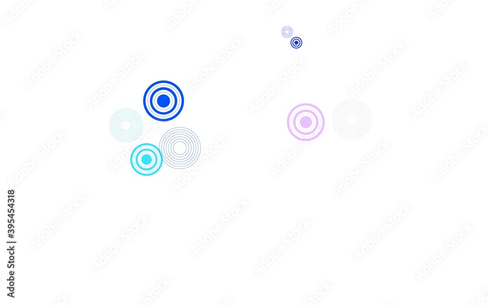 Light Blue, Red vector pattern with spheres. Light Blue, Red vector pattern with spheres.
