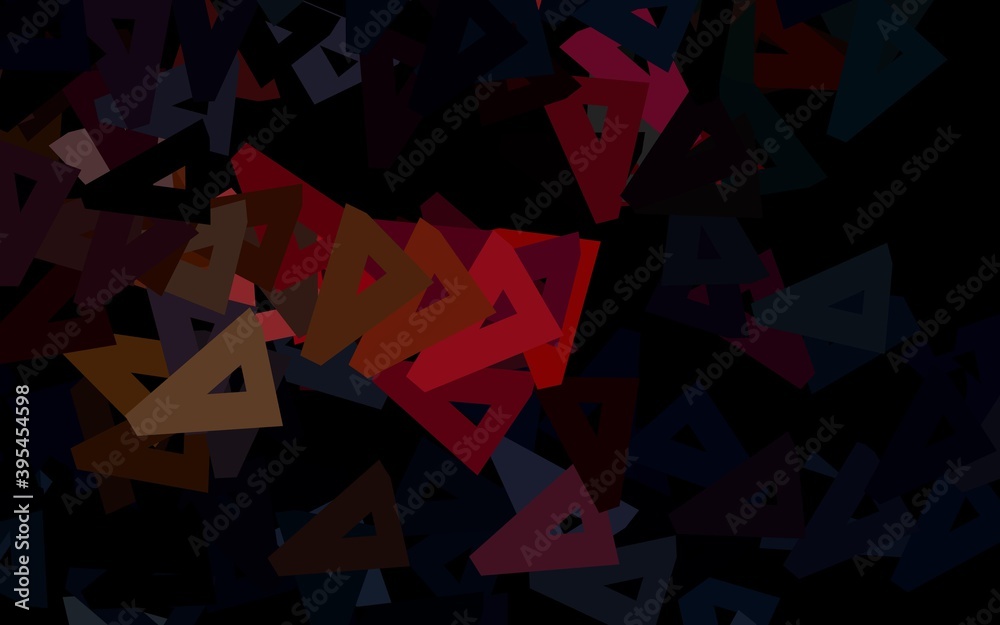 Dark Red, Yellow vector background with triangles. Dark Red, Yellow vector background with triangles.