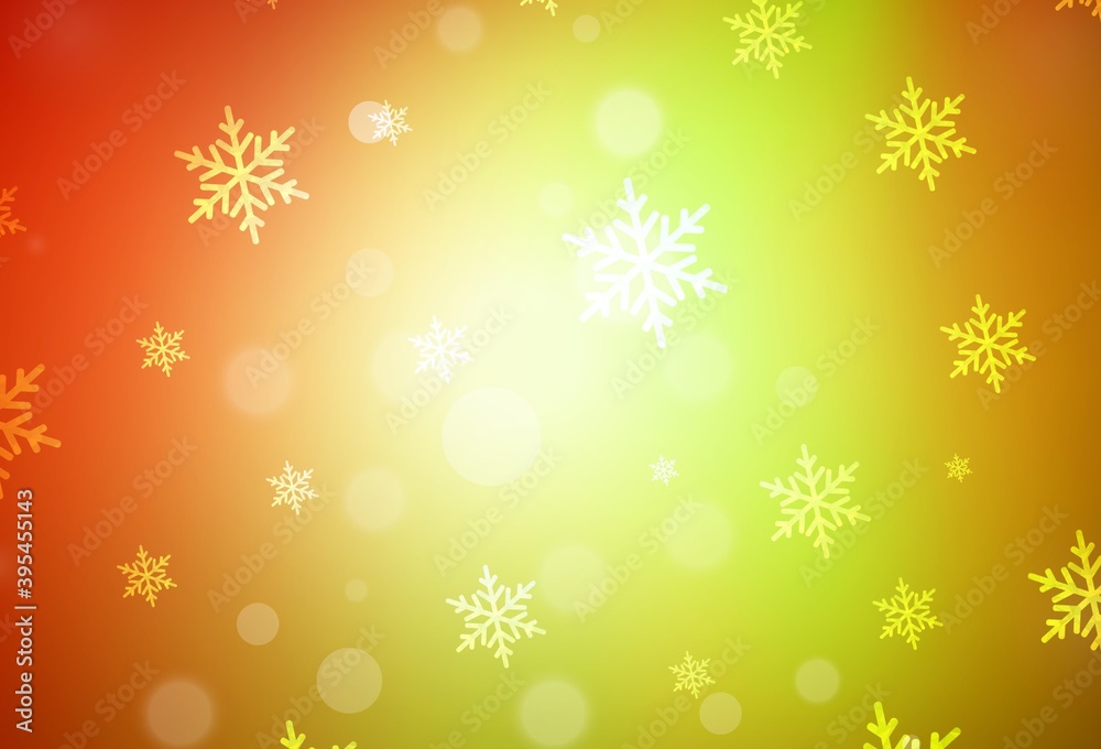 Dark Red, Yellow vector pattern in Christmas style. Dark Red, Yellow vector pattern in Christmas style.