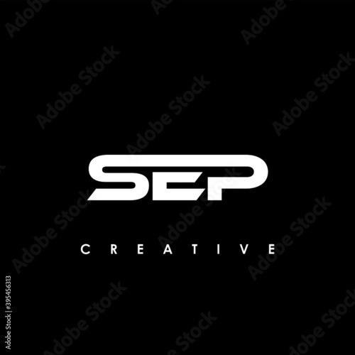SEP Letter Initial Logo Design Template Vector Illustration