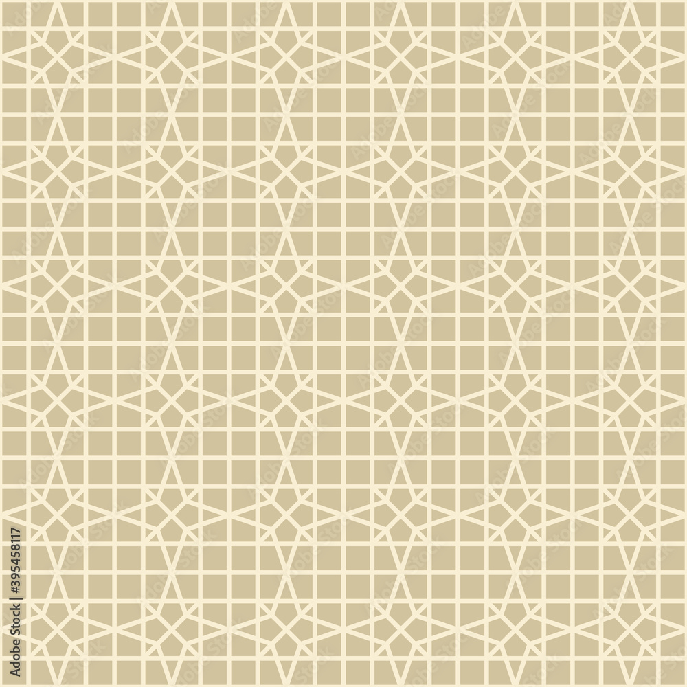 Fototapeta premium Art deco seamless pattern background.