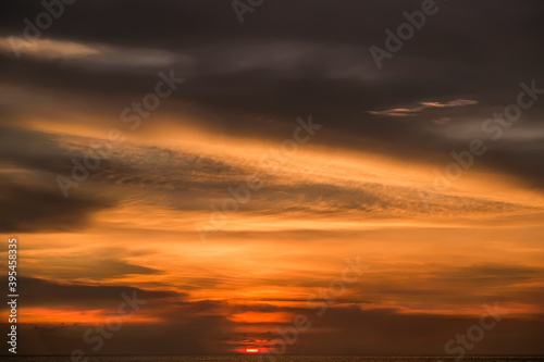 Dramatic sky, perfect for sky replacement, background or any other application © Maarten