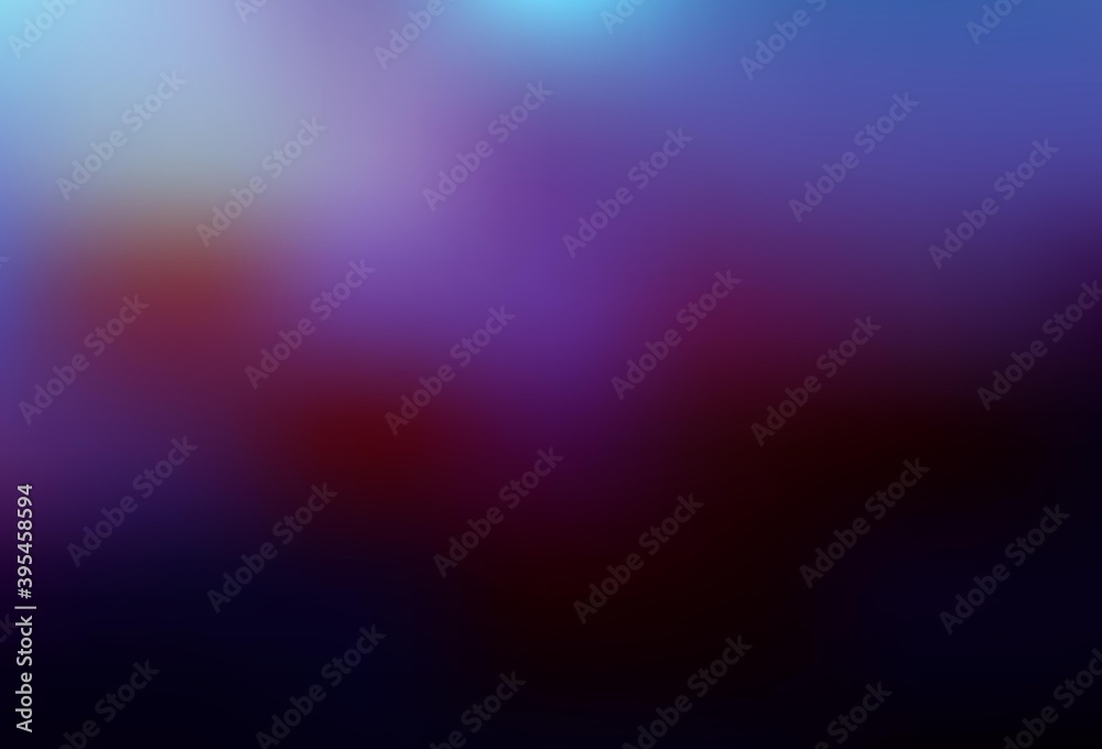 Obraz premium Dark Pink, Blue vector abstract blurred layout.