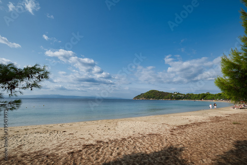 Koukounaries beach, Skiathos island, Greece .famous exotic beach all over the world