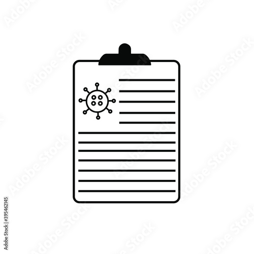 report icon in different style vector illustration. The theme of the corona virus two color and black report vector icons designed with the style of the fill, outline, line and stroke can be used for 