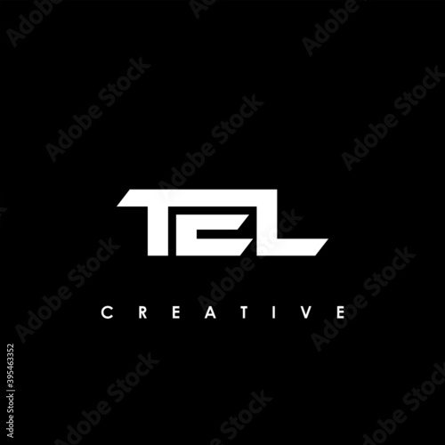 TEL Letter Initial Logo Design Template Vector Illustration