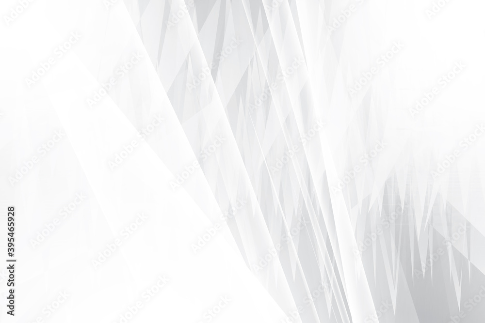 Obraz premium Abstract geometric white and gray color background. Vector, illustration.