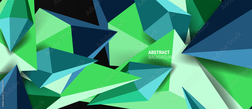 3d low poly abstract shape background vector illustration 3d low poly abstract shape background vector illustration