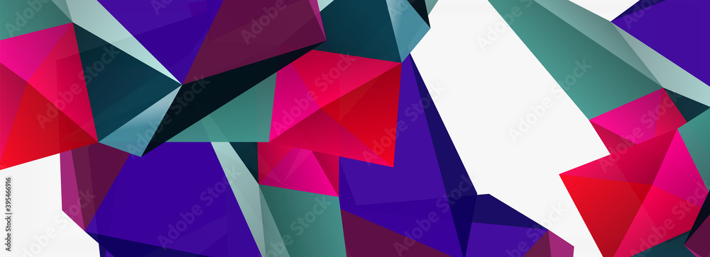 3d mosaic abstract backgrounds, low poly shape geometric design 3d mosaic abstract backgrounds, low poly shape geometric design