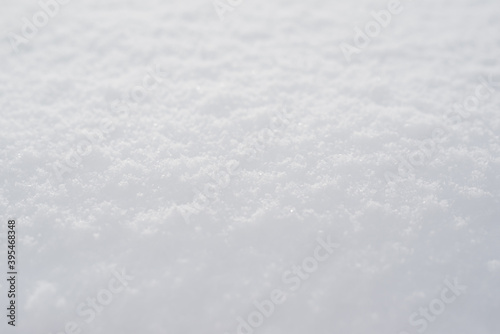 Fresh snow texture with snowflakes