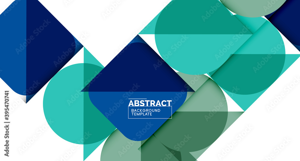 Clean minimal geometric abstract background with triangles and circles. Vector illustration for covers, banners, flyers and posters and other designs Clean minimal geometric abstract background with triangles and circles. Vector illustration for covers, banners, flyers and posters and other designs