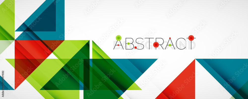 Set of vector triangle geometric backgrounds. Vector illustration for covers, banners, flyers and posters and other designs Set of vector triangle geometric backgrounds. Vector illustration for covers, banners, flyers and posters and other designs