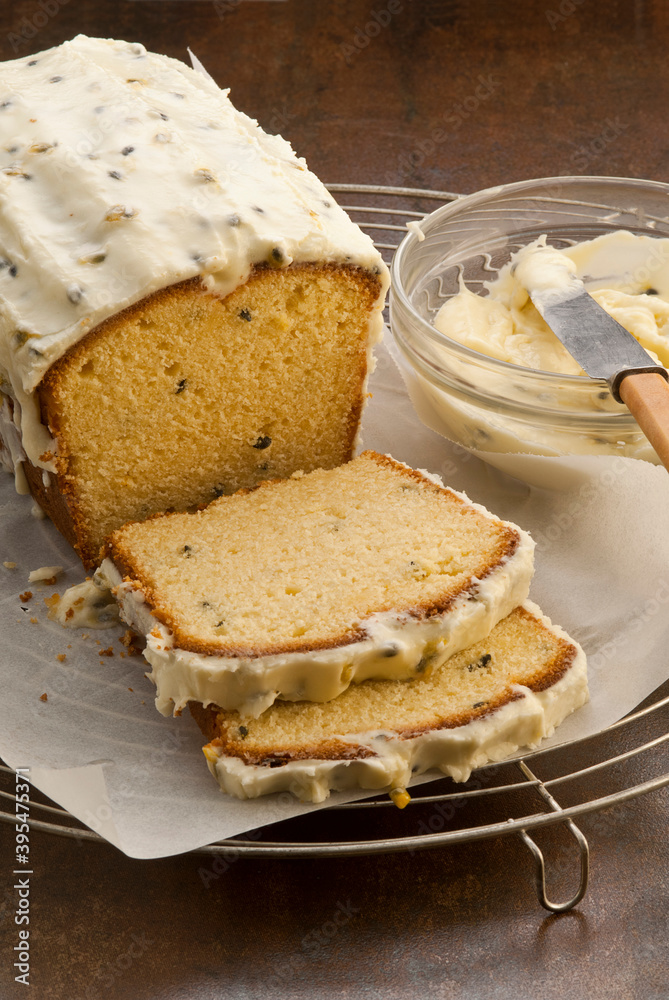 Passionfruit and yoghurt loaf Passionfruit and yoghurt loaf