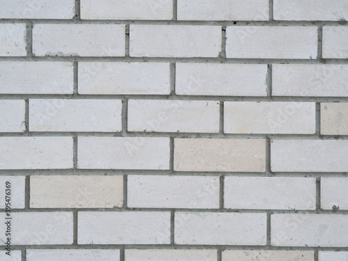 background wall made of bricks Gray and gray cement