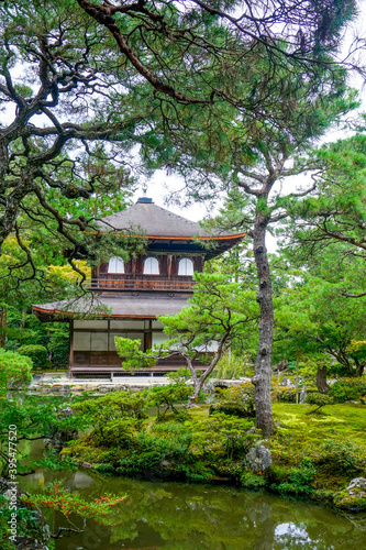 Fototapeta Naklejka Na Ścianę i Meble -  京都　銀閣寺