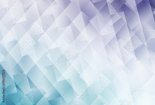 Light Pink, Blue vector background in polygonal style.