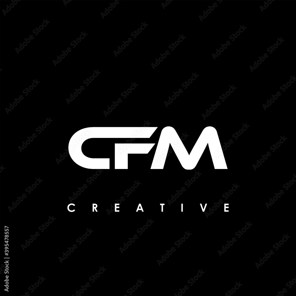 CFM Letter Initial Logo Design Template Vector Illustration CFM Letter Initial Logo Design Template Vector Illustration